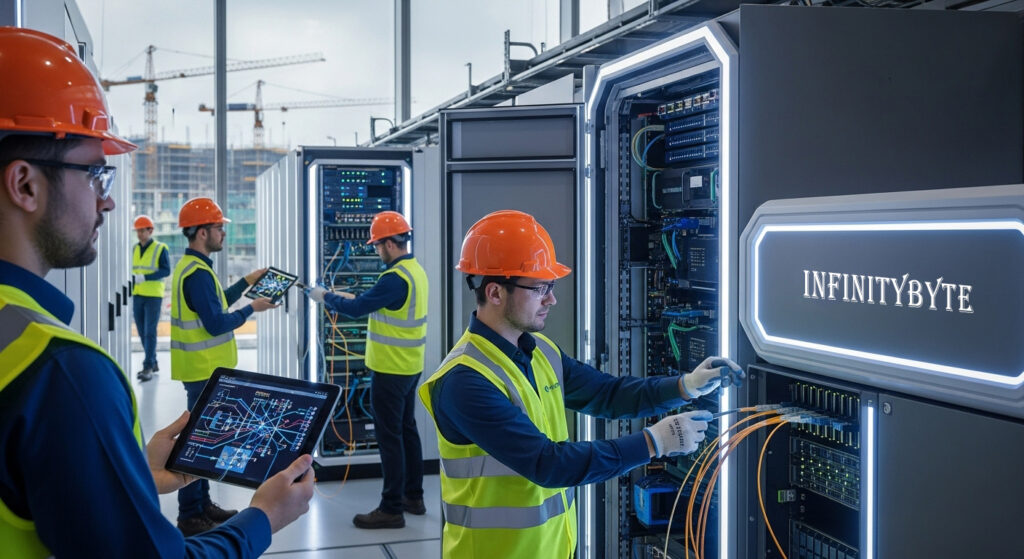 🔹 شبكات الإتصالات والبنية التحتية